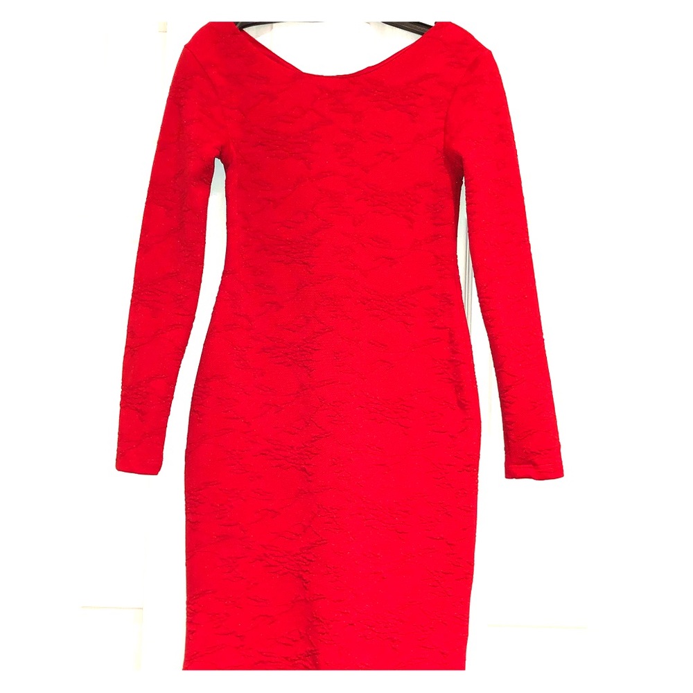 Red dress